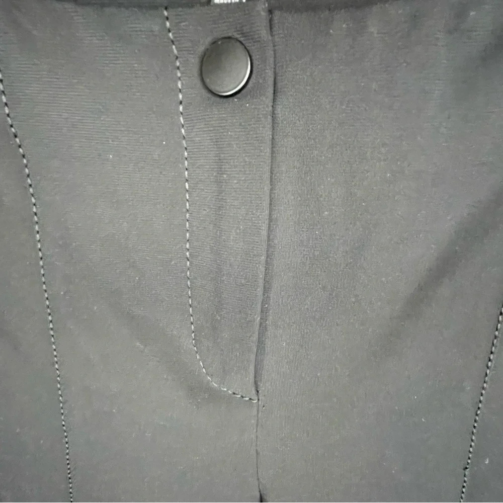 Lafayette 148 New York Black Trouser Pants Women’s Size Medium Career Office - Picture 3 of 7